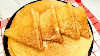 Долго искала ЭТОТ РЕЦЕПТ🥞 Самые Нежные Ажурные БЛИНЧИКИ на МАСЛЕНИЦУ Идеальный рецепт блинов [upl. by Amsirhc135]