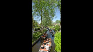 Giethoorn The Netherlands Full video on my channel  shorts [upl. by Cavuoto]