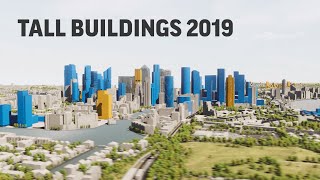 NLA London Tall Buildings Survey 2019  VUCITY fly through [upl. by Severin]