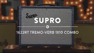 Supro Shootout Vintage TremoVerb vs New TremoVerb 1622RT  Reverb Demo [upl. by Ihsorih]