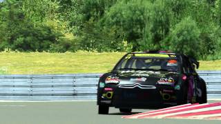 Virtual Rallycross Mod  rFactor Betatesting [upl. by Marleah]