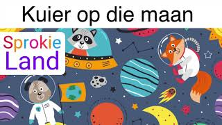 🌖 🐻Kuier op die maan  dierestories  luisterstories  kleuterstories  ruimte storie [upl. by Faria]