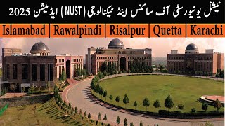 NUST Entry Test NET1 for UG Admissions Fall 2025  NUST Admission 2025 [upl. by Harutak]