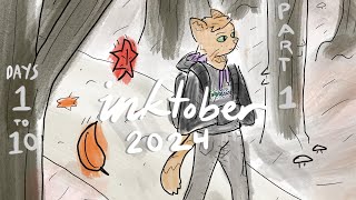 Inktober 2024  Part 1 read description [upl. by Ocimad]