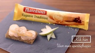 Hapjes met Maredsous Fagotin peren en amandelen [upl. by Linnie]