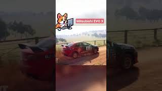 Mitsubishi Lancer Evo X rally highlights [upl. by Anauj]