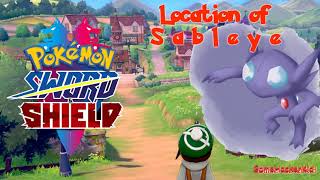 Pokemon Sword and Shield  Location of Sableye  Nintendo Switch [upl. by Nyliahs906]