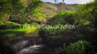 Garden of Ninfa  An ancient gem of romantic beauty in Italy 4K [upl. by Athalee]