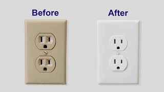 Outlet Cover  A quick color change hack [upl. by Ynaffik]