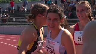 SM 2019 Basel Frauen 100m Hürden Halbfinal 1 [upl. by Rawley]