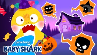 🍬NEW Trick or Treat Halloween Candy Adventure  Baby Shark Halloween Story  Baby Shark Official [upl. by Otanutrof]