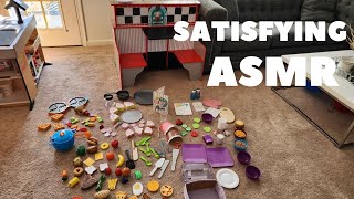 Satisfying ASMR Restock And Organize My Toddlers Diner With Me [upl. by Raimes]