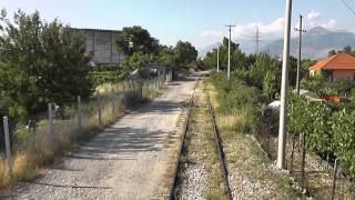 HSH T669 1032 and 1049 turn around in Shkoder station Albania [upl. by Duffy]