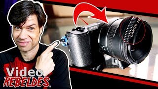 ✳️ ADAPTADOR para Lentes CANON a SONY a5100 WOW VILTROX [upl. by Taryn3]