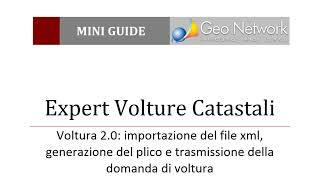 Voltura 20 importazione del file xml generazione del plico e trasmissione della voltura [upl. by Rennold]