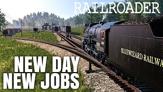 Railroader 76 New day New jobs We sort out the morning deliveries [upl. by Marchelle]