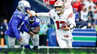 49ers at Seahawks  Post Game Discussion [upl. by Onoitna]