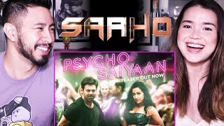 SAAHO  PSYCHO SAIYAAN  Teaser Hindi  Prabhas Shraddha Kapoor  Reaction [upl. by Anuqahs]