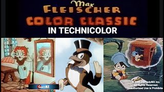 Fleischer Studio Color Classic Cartoons  32 Cartoons Compilation [upl. by Ahsita851]