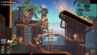 Steamworld Heist II  PC Steam  Opening Mission [upl. by Ybor]