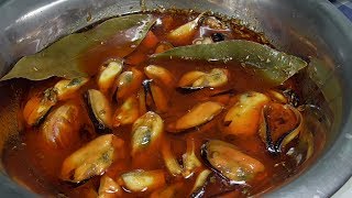 Cómo hacer mejillones en escabeche caseros [upl. by Cyrano470]