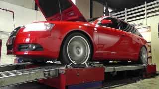 Exhaust power dyno test Audi A6 30 TDI [upl. by Hwang198]