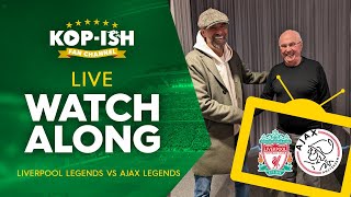 LIVERPOOL VS AJAX 42  LEGENDS MATCH WATCHALONG LIVE [upl. by Naynek479]