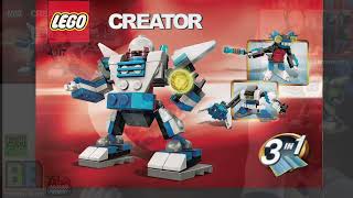 LEGO Build  CREATOR 3in1 Set 4917 Mini Robots [upl. by Yramliw]