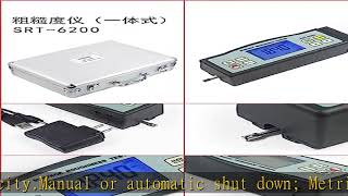 SRT6200 Digital Surface Roughness Tester Profile Gauge Surftest Profilometer Ra Rz [upl. by Abraham81]