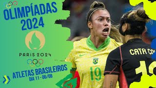 Olimpíadas 2024 Dia 11  Brasil na Final do Futebol Feminino [upl. by Emiline]