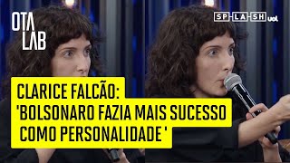 Clarice Falcão alfineta Bolsonaro Famoso como personalidade [upl. by Morvin]