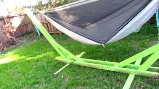 DIY Fully Enclosed Hammock Sleep System for Backpacking and Bike Touring [upl. by Acinorav]