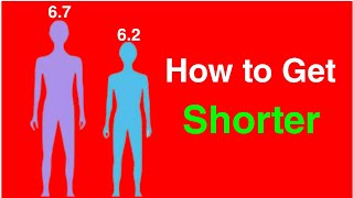 How To Get Shorter amp Decrease Your Height  Height Kam Karne Ka Tarika  How To Stop Height  Height [upl. by Sterrett405]