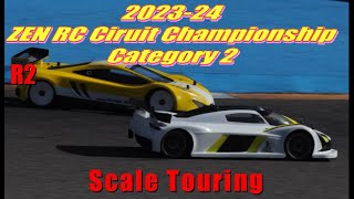 2023 24チャンピオンシップカテゴリー２ R2 スケールツーリング予選決勝 [upl. by Anivle782]