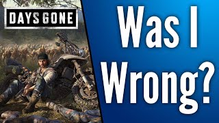 Lets Talk About Those Days Gone Review Scores  Was I Wrong [upl. by Nylrad]