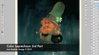 How to paint a Leprechaun with JB Monge 2012  part 3 [upl. by Ahseral]