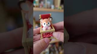 ASMR Sylvanian Families pushchair  stroller unboxing ベビーカー shorts [upl. by Leesa]