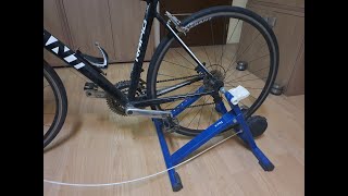 Hometrainer Tacx Cycletrack review [upl. by Sitto]