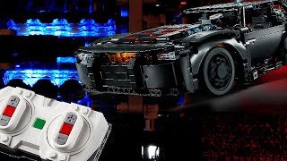 Remote controlled LEGO Technic 42127 THE BATMAN  BATMOBILE Pybricks EnglishHD [upl. by Assilla]