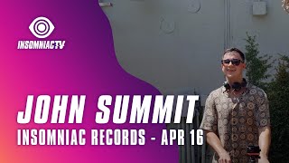 John Summit for Insomniac Records Livestream April 16 2021 [upl. by Bathsheb448]