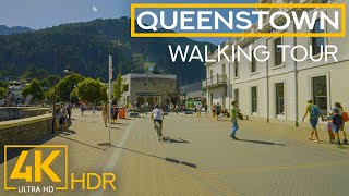 Discovering Queenstown  4K HDR Walking Tour in a Charming City of New Zealand City [upl. by Nauj]