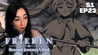 FRIEREN IS A DUNGEON BOSS  Frieren Beyond Journeys End Episode 23 Reaction [upl. by Kiley]