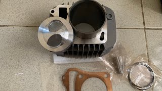 FAST TECH 64mm cylinder block for XRM 125 fi rs 125 fi [upl. by Hamehseer]