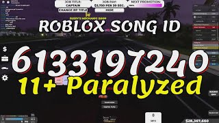 11 Paralyzed Roblox Song IDsCodes [upl. by Refynnej395]