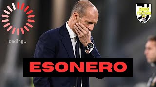 ESONERO ALLEGRI Riunione dURGENZA tra i vertici Bianconeri Decisione comunicata al Mister [upl. by Erdried]