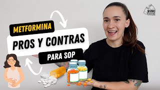 🤯METFORMINA PARA SINDROME DE OVARIO POLIQUISTICO  PROS Y CONTRAS DEL TRATAMIENTO  Manu Echeverri [upl. by Alegnad]