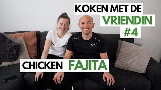 GEZONDE RECEPTEN 4  CHICKEN FAJITA  Gezonde recepten om af te vallen [upl. by Aremus]