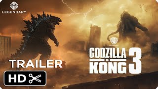 GODZILLA x KONG 3 Rise of Destroyer – Full Teaser Trailer  Warner Bros [upl. by Enytsirhc]