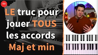 Accords Majeurs et mineurs au Piano [upl. by Sissel465]