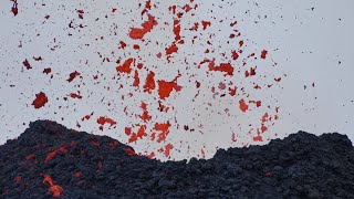 Pacaya Drone footage of eruption [upl. by Etnoj]